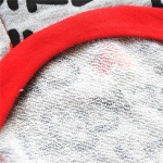 Sweat-Shirt en coton pour chien Vêtement chien a7796c561c033735a2eb6c: Gris|Rouge