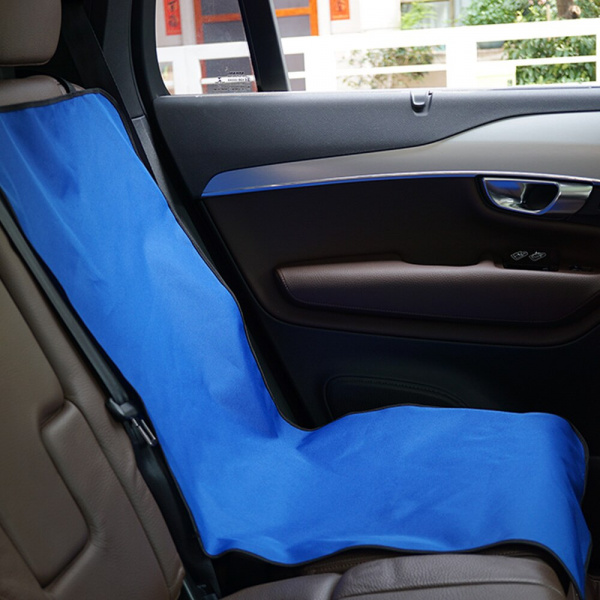 Tapis de siège arrière de voiture Transport chien couleur: Bleu|Marron|Noir|Rouge