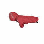 Veste de pluie imperméable pour chien Manteau pour chien Vêtement chien couleur: Noir|Rouge