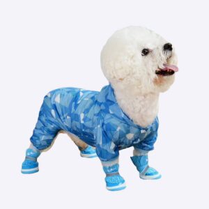 Veste pour chien Manteau pour chien Vêtement chien couleur: Bleu|Rose