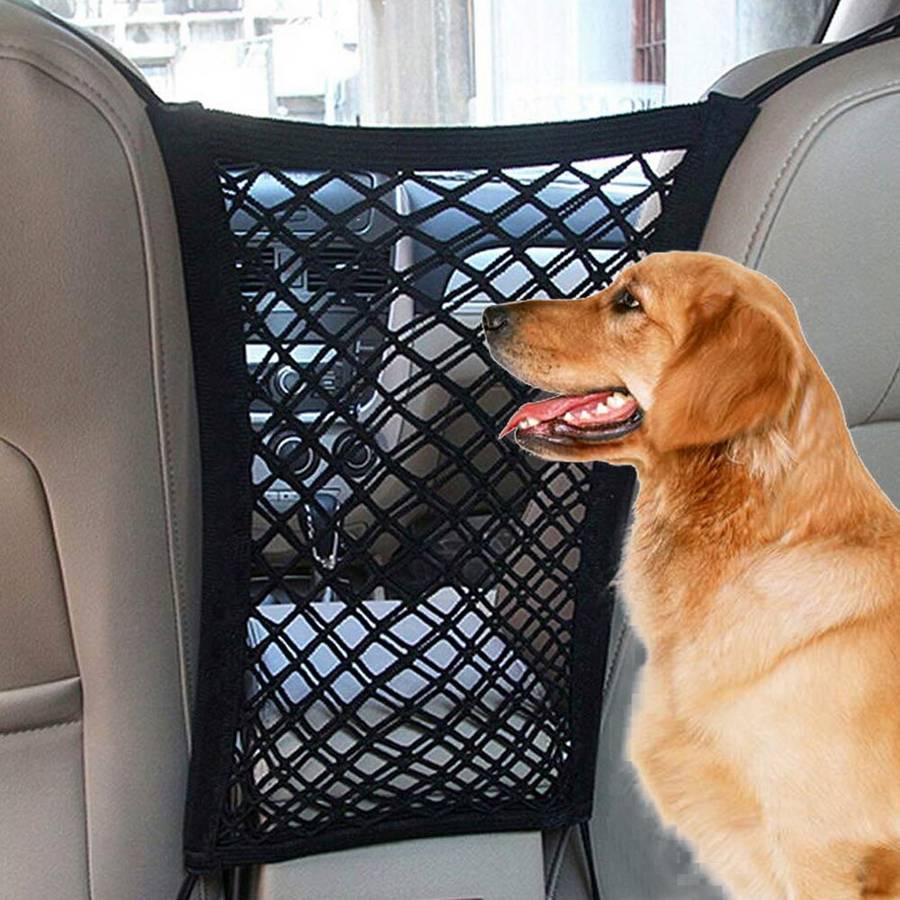 Filet extensible de siège de voiture pour chien - ABC chiens