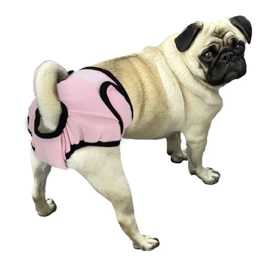Culotte short pour chien, couche-culotte physiologique pour animaux de compagnie chiens – Image 7