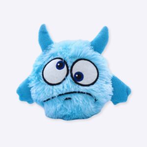Peluche en forme de dessin animé pour chien Accessoire chien Doudou pour chien Jouets pour chien couleur: Bleu|