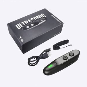 Répulsif à ultrason portable pour chien Accessoire chien Répulsif chien couleur: Noir