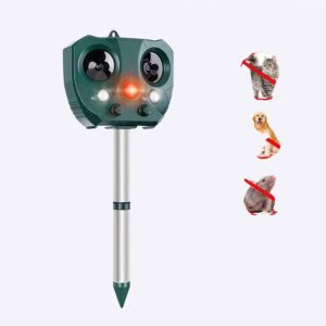 Répulsif à ultrasons pour animaux de compagnies Accessoire chien Répulsif chien couleur: Vert