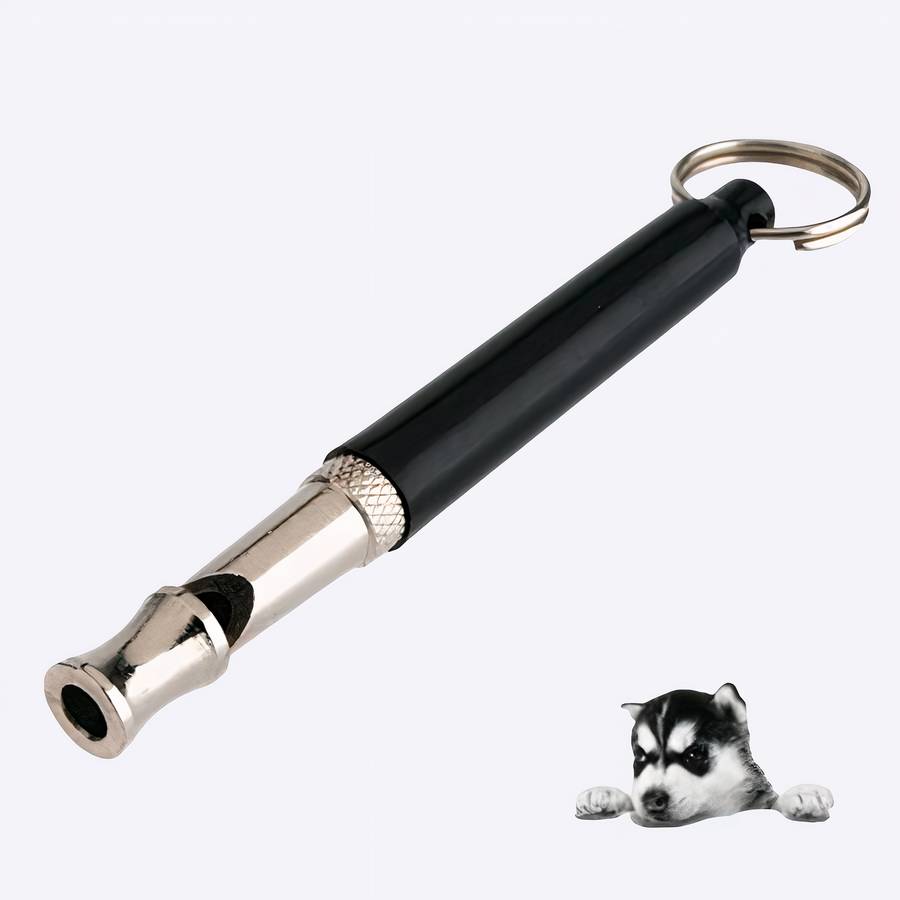 Sifflet à ultrason pour chien Sifflet à ultrason pour chien Accessoire chien Répulsif chien couleur: Noir