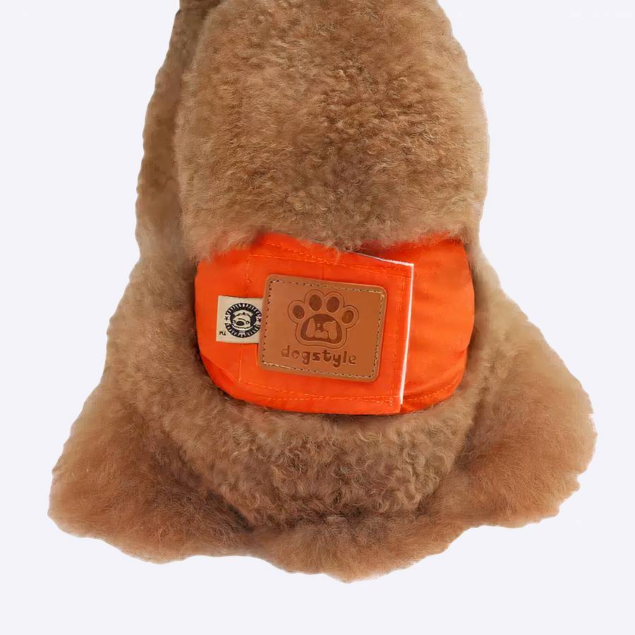 Bande ventrale en coton pour chien Bande ventrale en coton pour chien Culotte Pour Chien Vêtement chien couleur: Bleu|Bleu ciel|Orange|Rose