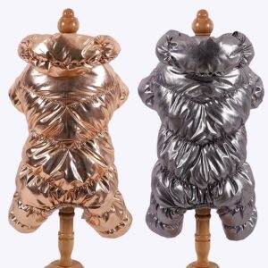 Vêtements chauds pour chiens Manteau pour chien Vêtement chien couleur: Blanc|Bleu|Jaune|Noir|Rouge