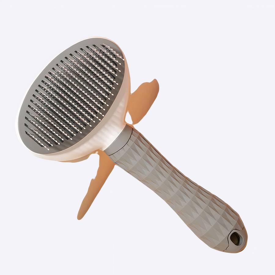 Brosse de toilettage autonettoyante pour chiens Hygiène chien couleur: Bleu|Gris|Rose|Vert