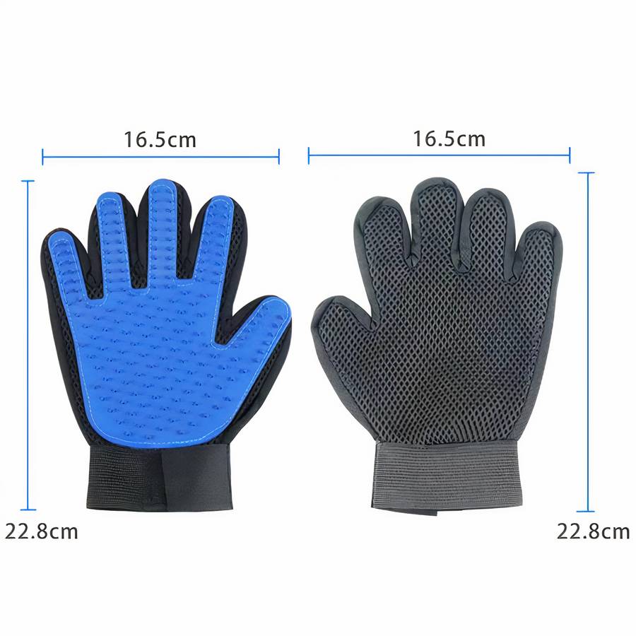 Gant de toilettage et massage pour chien Gant de toilettage et massage pour chien Hygiène chien couleur: Bleu|Rouge|Vert|Violet