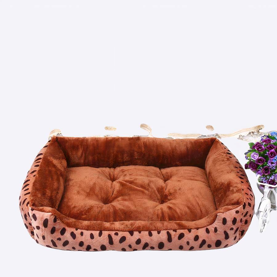 Panier imprimé tigre pour chien XXL Panier chien Panier chien xxl couleur: Marron