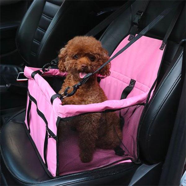 Siège auto pour chien pliable et sécurisant Siege auto pour chien pliable et securisant
