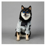 Veste imperméable pour chien avec inscription the dog fan Pull pour chien Vêtement chien pa_couleur: