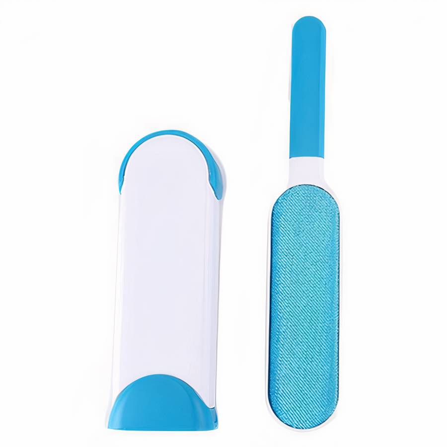 Brosse dépilatoire double face pour chien Hygiène chien couleur: Bleu|Gris|Orange|Rouge