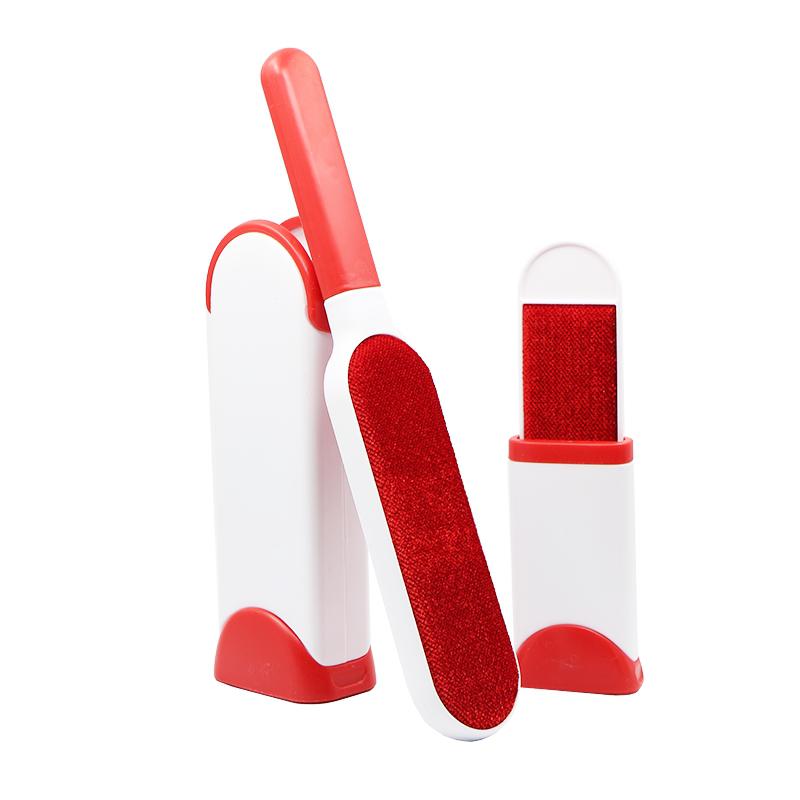 Brosse dépilatoire double face pour chien Hygiène chien couleur: Bleu|Gris|Orange|Rouge