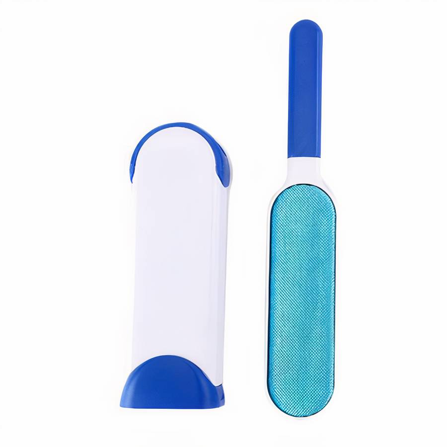 Brosse dépilatoire double face pour chien Hygiène chien couleur: Bleu|Gris|Orange|Rouge