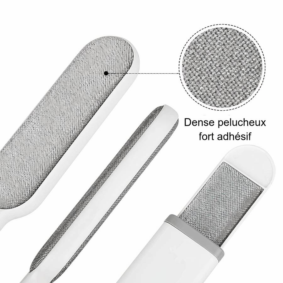 Brosse dépilatoire double face pour chien Hygiène chien couleur: Bleu|Gris|Orange|Rouge