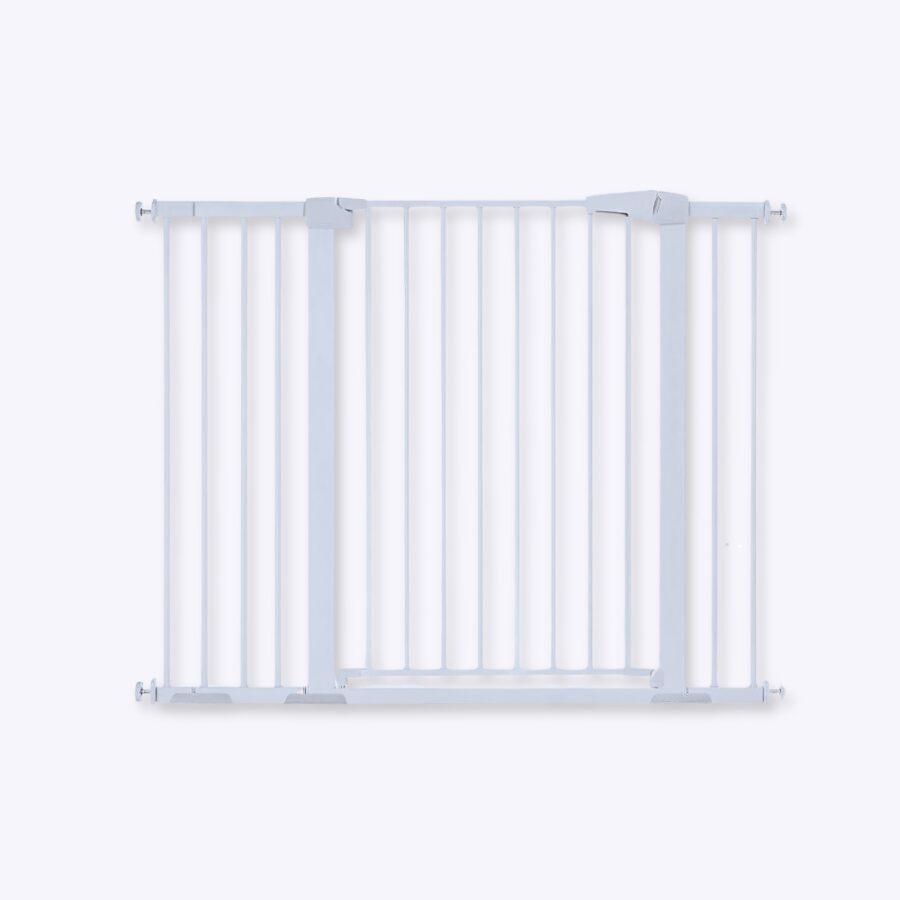 Barrière d'intérieur pour chien Barrière pour chien Mobilier pour chien couleur: Blanc