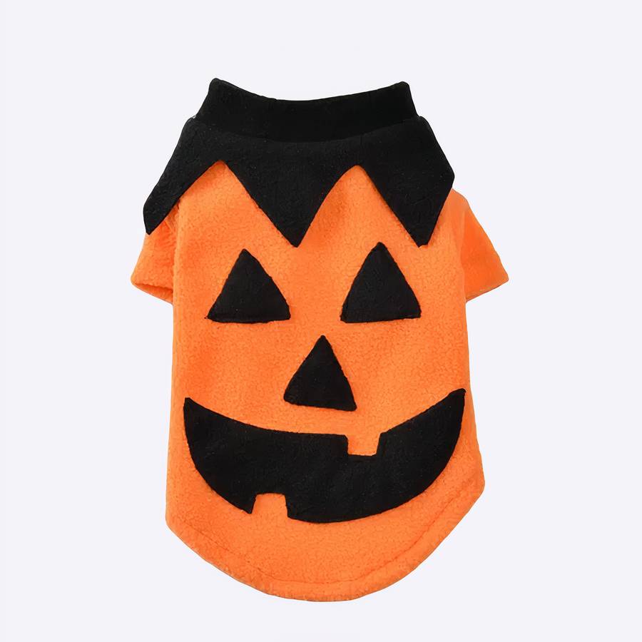 Déguisement d'halloween pour chien citrouille déguisement halloween pour chien citrouille