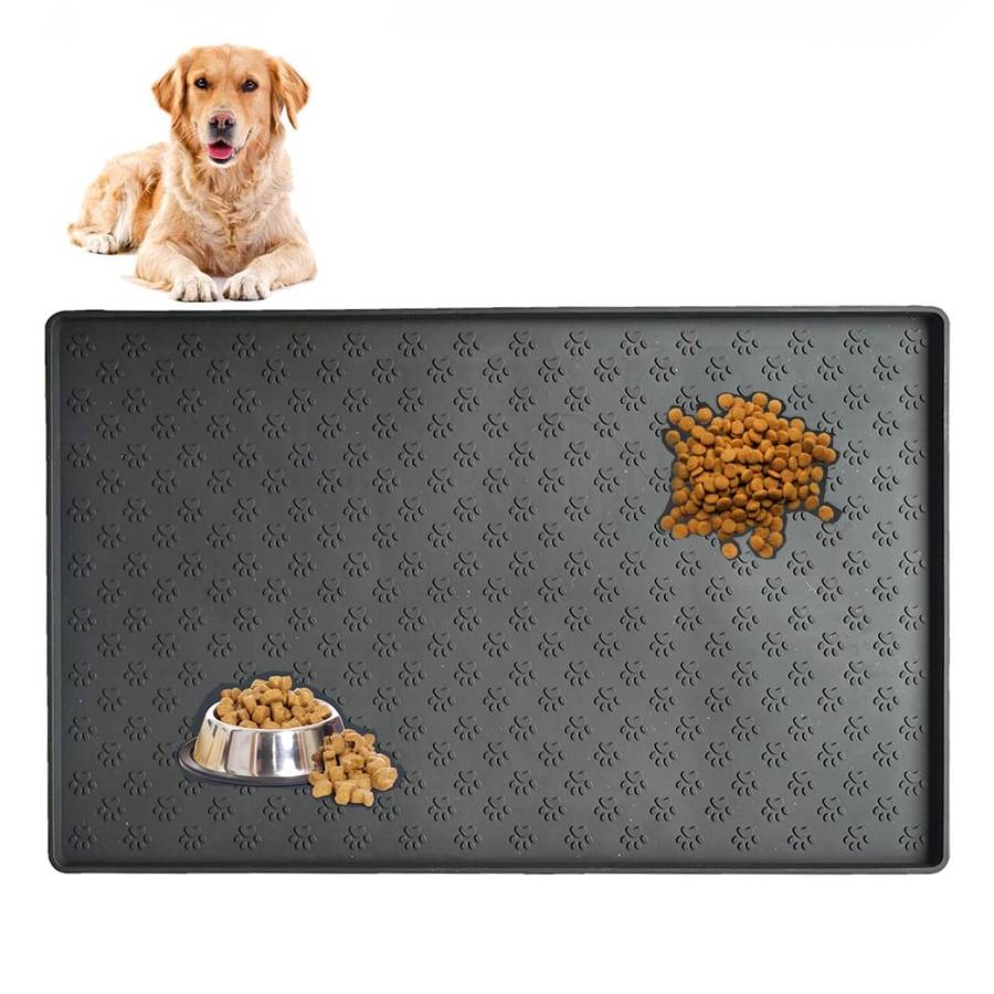 Tapis Pour Chien Pet, Pad De Bol De Nourriture En Silicone Anti