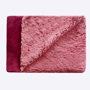 Sac de couchage pour chien en polaire douce Couchage chien Sac de couchage pour chien couleur: |Rouge
