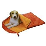 Sac de couchage pour chien dessin os Couchage chien Sac de couchage pour chien couleur: GRAY|Orange