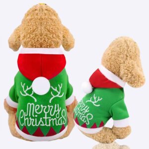 Déguisement de noël pour chien Merry Christmas Déguisement de noël pour chien Déguisement pour chien taille: XS|S|M|L|XL|XXL