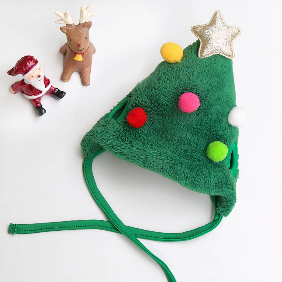 Costume De Noël Pour Grands Chiens - Lot 3 Pièces (Bonnet, Cape, Écharpe) - Rouge - Pour Labradors, Golden, Etc.