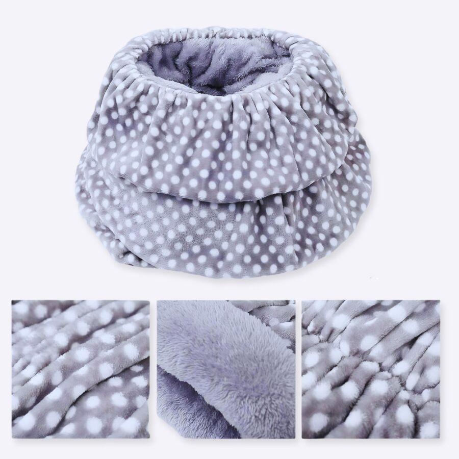 Sac de couchage pour chien douillet spécial câlin